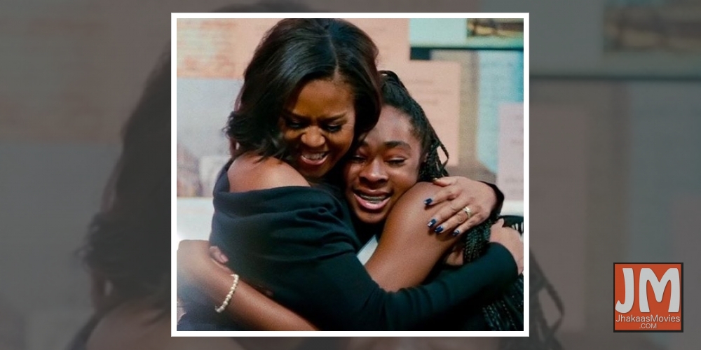 Michelle Obama's new documentary traces her book tour.