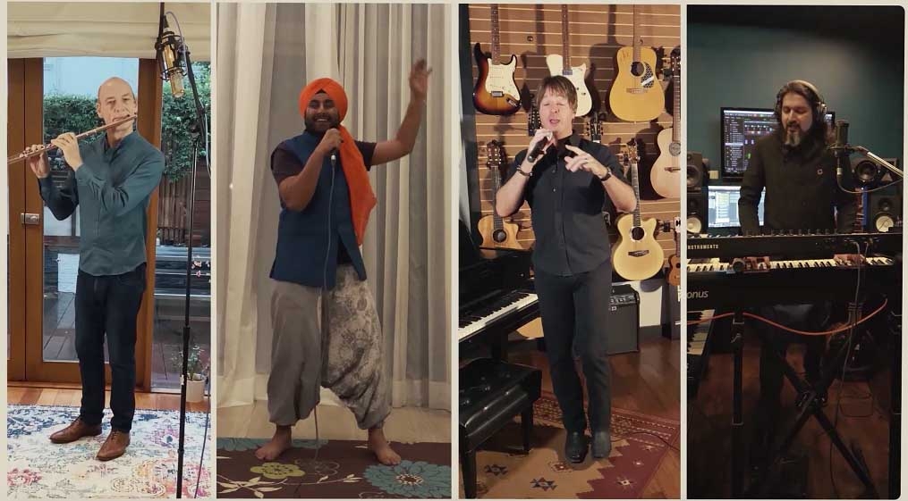 40 musicians from 6 nations regale fans in 190 cities for COVID-19 awareness.