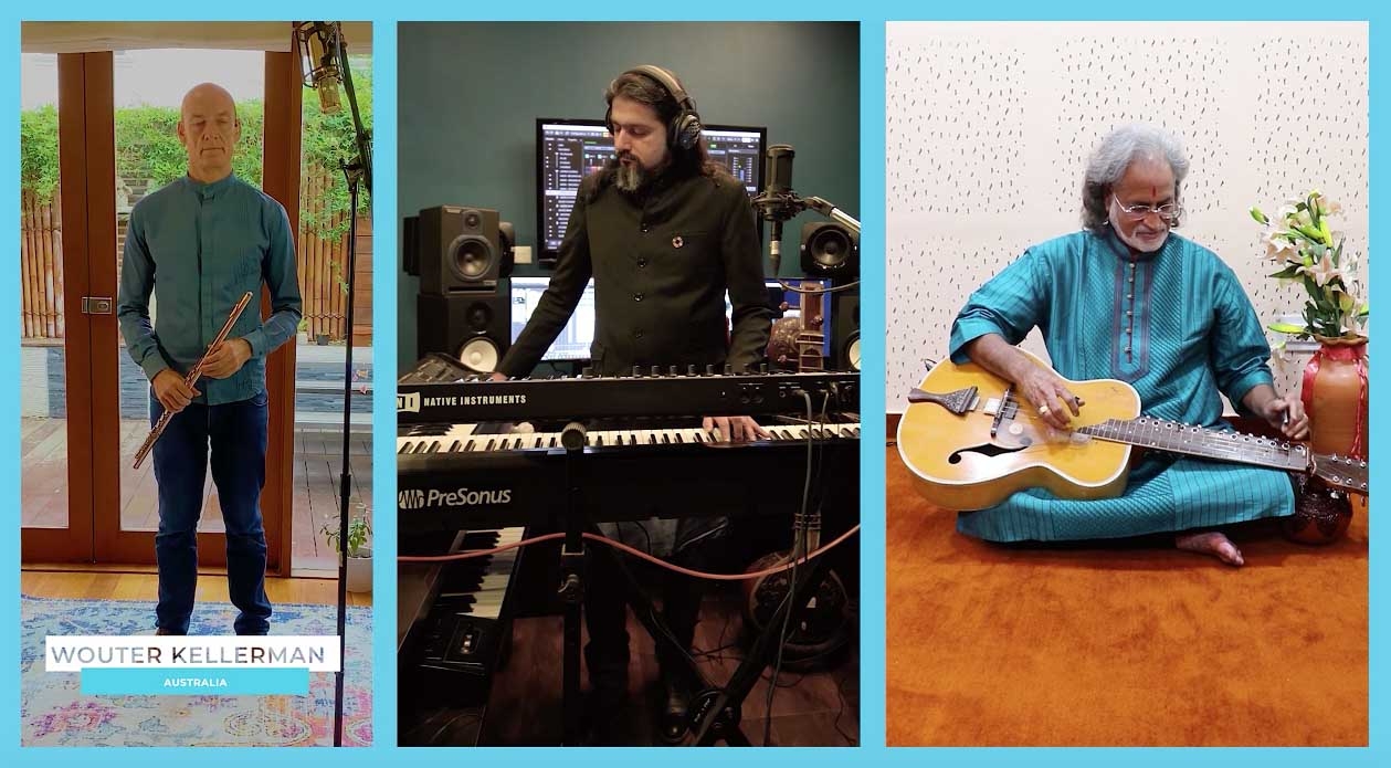 40 musicians from 6 nations regale fans in 190 cities for COVID-19 awareness.