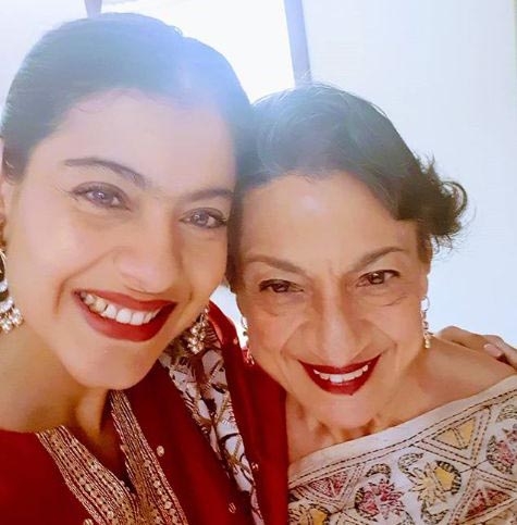 Kajol misses mom Tanuja amid lockdown.