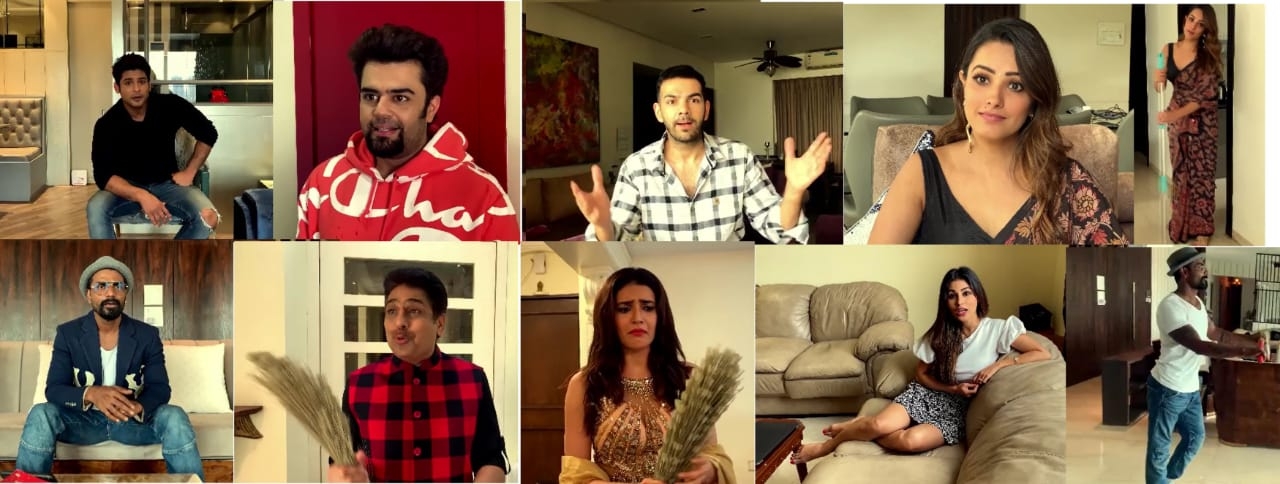 Top TV producers and actors united in the fight against Covid-19!