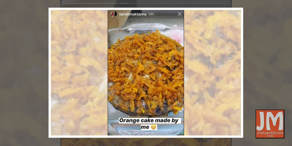 Karishma Tanna turns baker amid lockdown