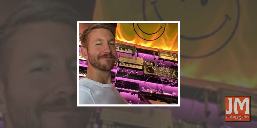 Scottish DJ Calvin Harris.
