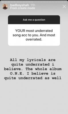 Badshah reveals the Bollywood actress he has a crush on.