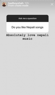 Badshah reveals the Bollywood actress he has a crush on.