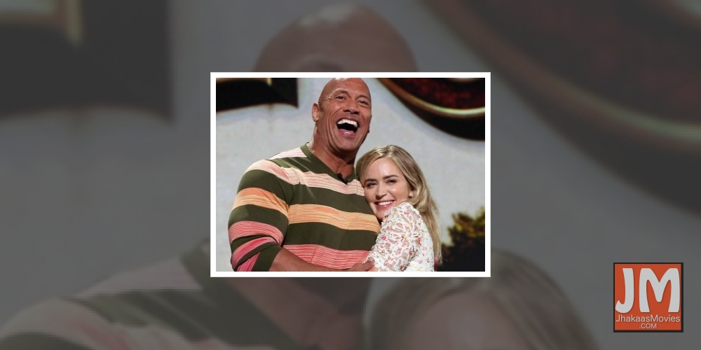 Dwayne Johnson, Emily Blunt to team up for superhero adventure.