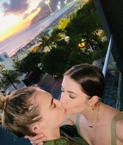 Cara Delevingne, Ashley Benson part ways.