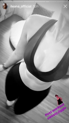 Ileana displays perfectly-toned abs post 