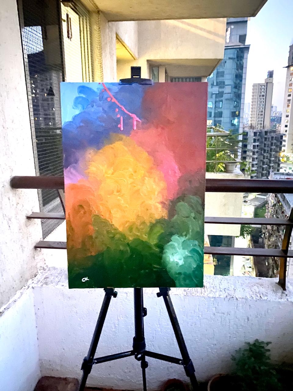 Chahatt Khanna's new hobby is to paint.