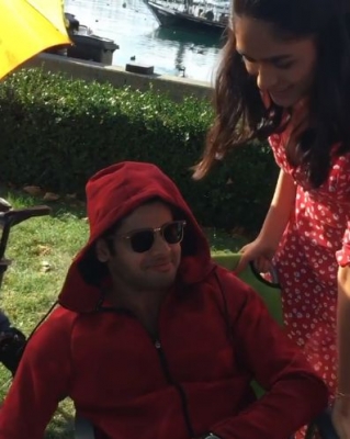 Mrunal Thakur shares a few quirky throwback moments with Abhimanyu Dassani.