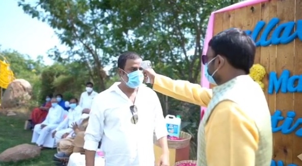 Nikhil Siddhartha: Guests screened, safety precautions taken at wedding.