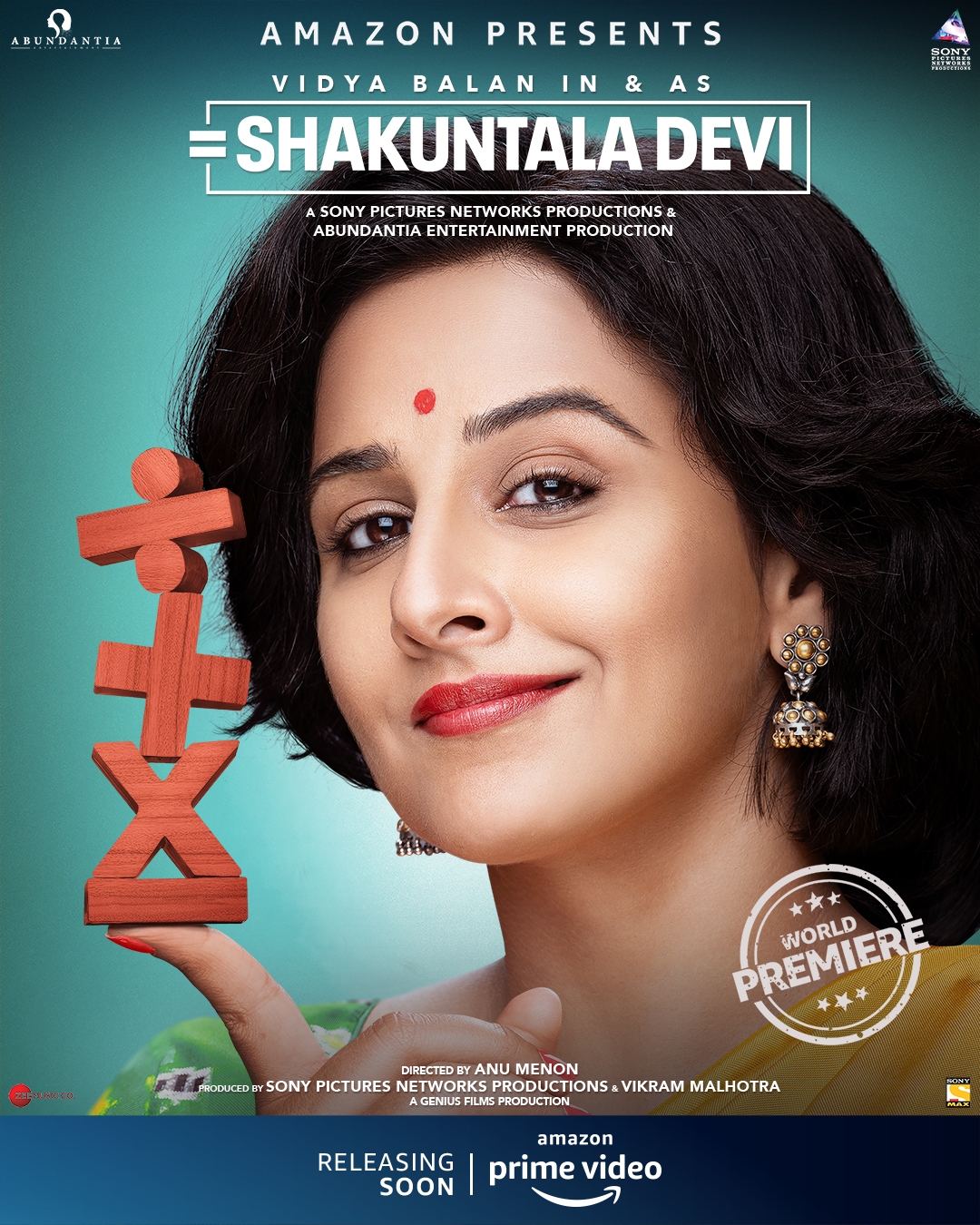 Vidya Balan-starrer 'Shakuntala Devi' to premiere on OTT platform.