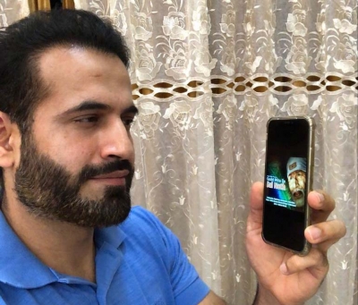 Irfan Pathan launches song on Sai Baba.