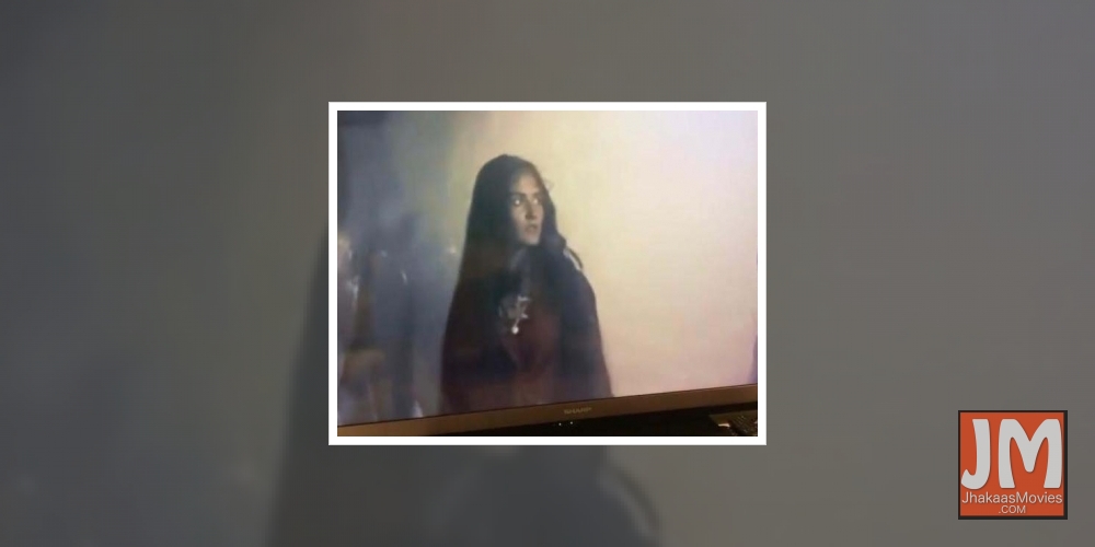 Krishna Shroff watches mom Ayesha on screen for first time.