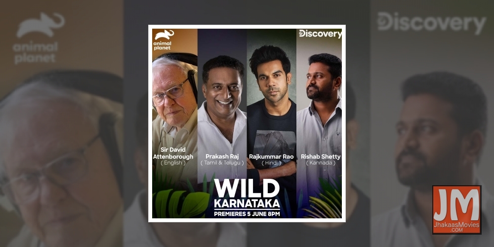 Rajkummar Rao, Prakash Raj join Sir David Attenborough to celebrate India's wildlife.