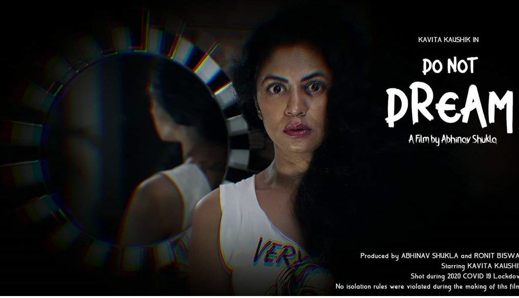 Lockdown diaries: Kavita Kaushik shoots horror short at home.