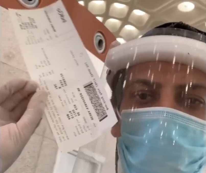 TV celebs fly to hometowns from Mumbai as air services resume.