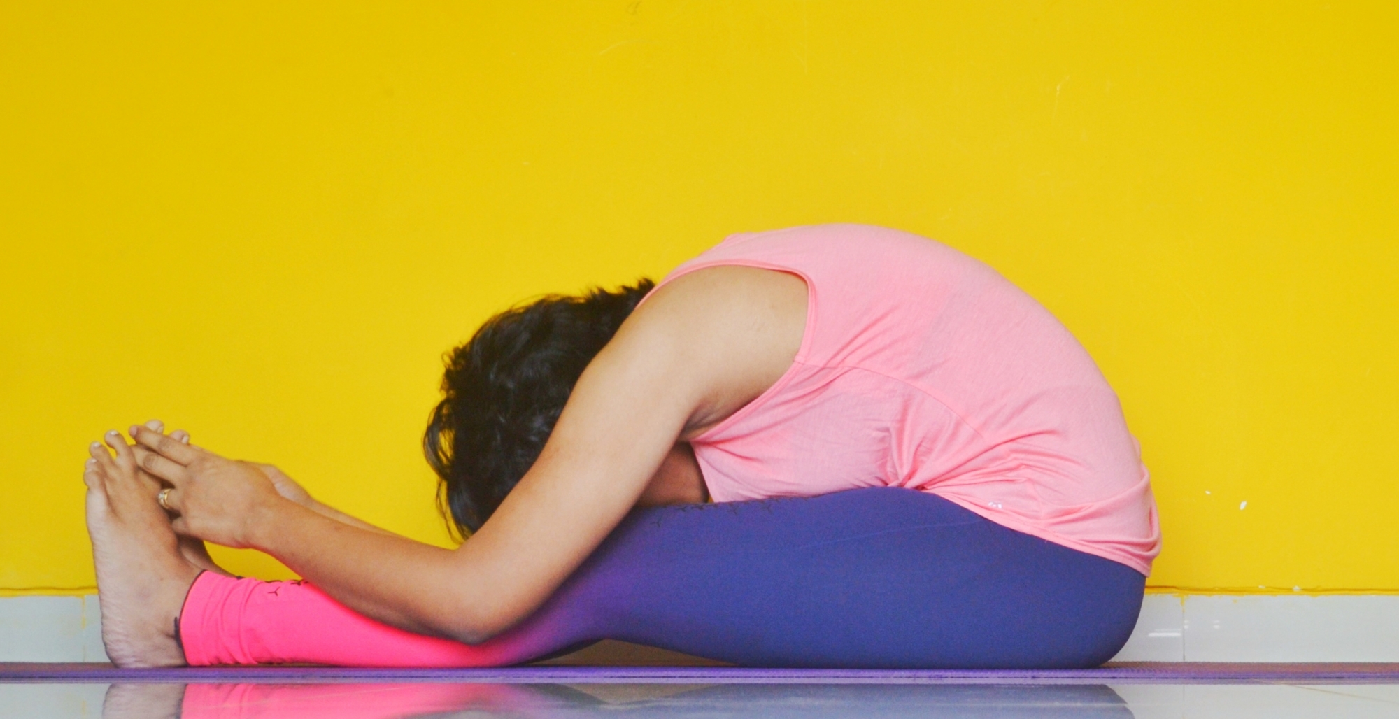 Yoga to ease menstrual problems.