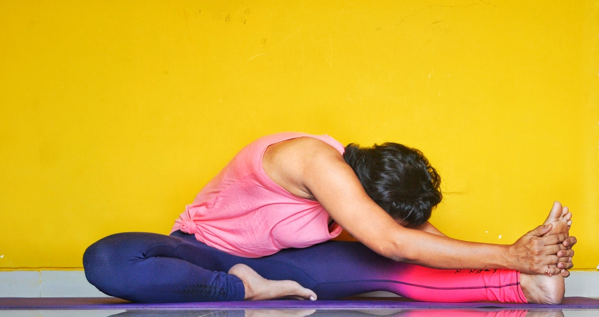 Yoga to ease menstrual problems.