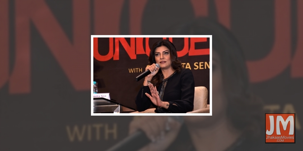 Actress Sushmita Sen.