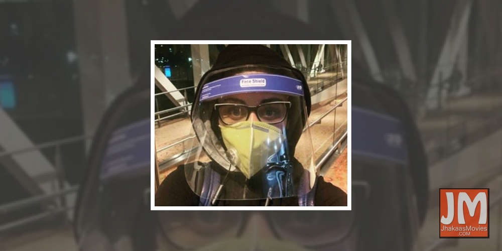 Shefali Jariwala on her flying experience amid pandemic.