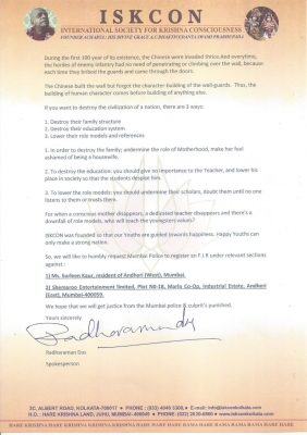 Comedian Surleen Kaur in soup over derogatory quips against ISKON, Hinduism.