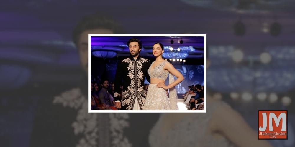 Actors Ranbir Kapoor and Deepika Padukone.