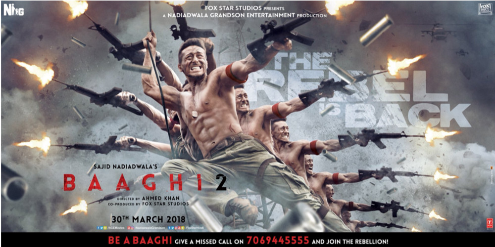 The third poster of Baaghi 2 released