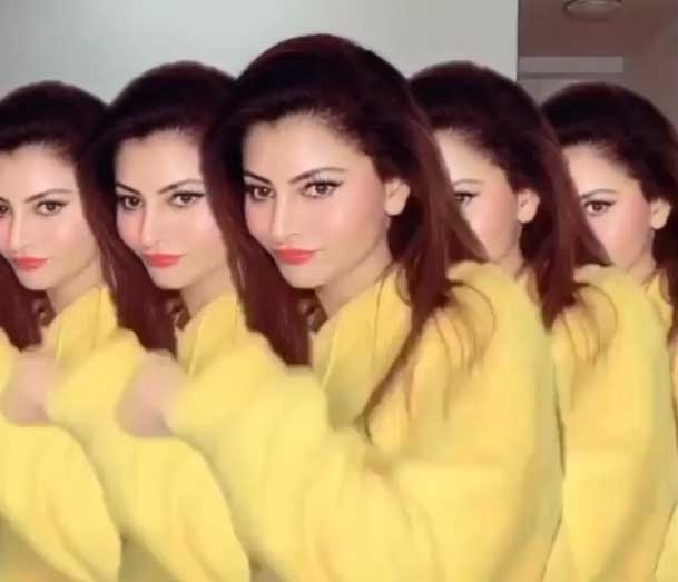 Urvashi switches on her 'Beyonce mode'.