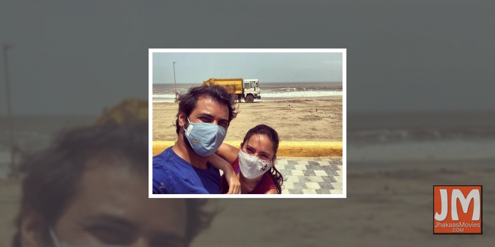 Shabir, Kanchi go cycling for 20km, COVID precautions in place.