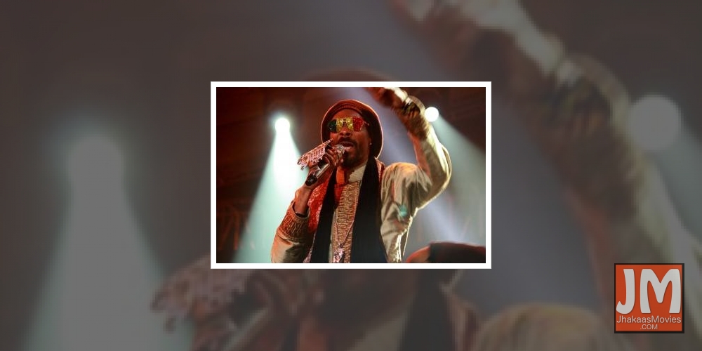 American rapper, singer Snoop Dogg live at Gurgaon.