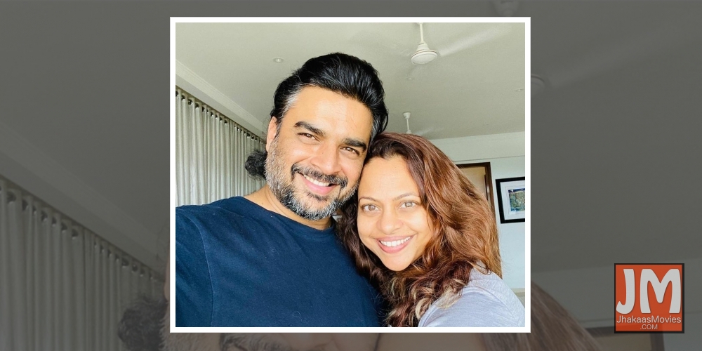 Madhavan dedicates a post to his wife on anniversary.