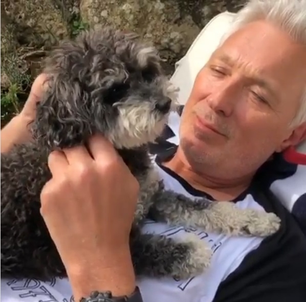 Martin Kemp's dog is more spoilt than his kids.