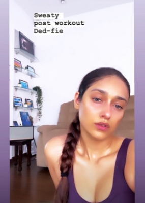 Ileana flaunts post-workout glow