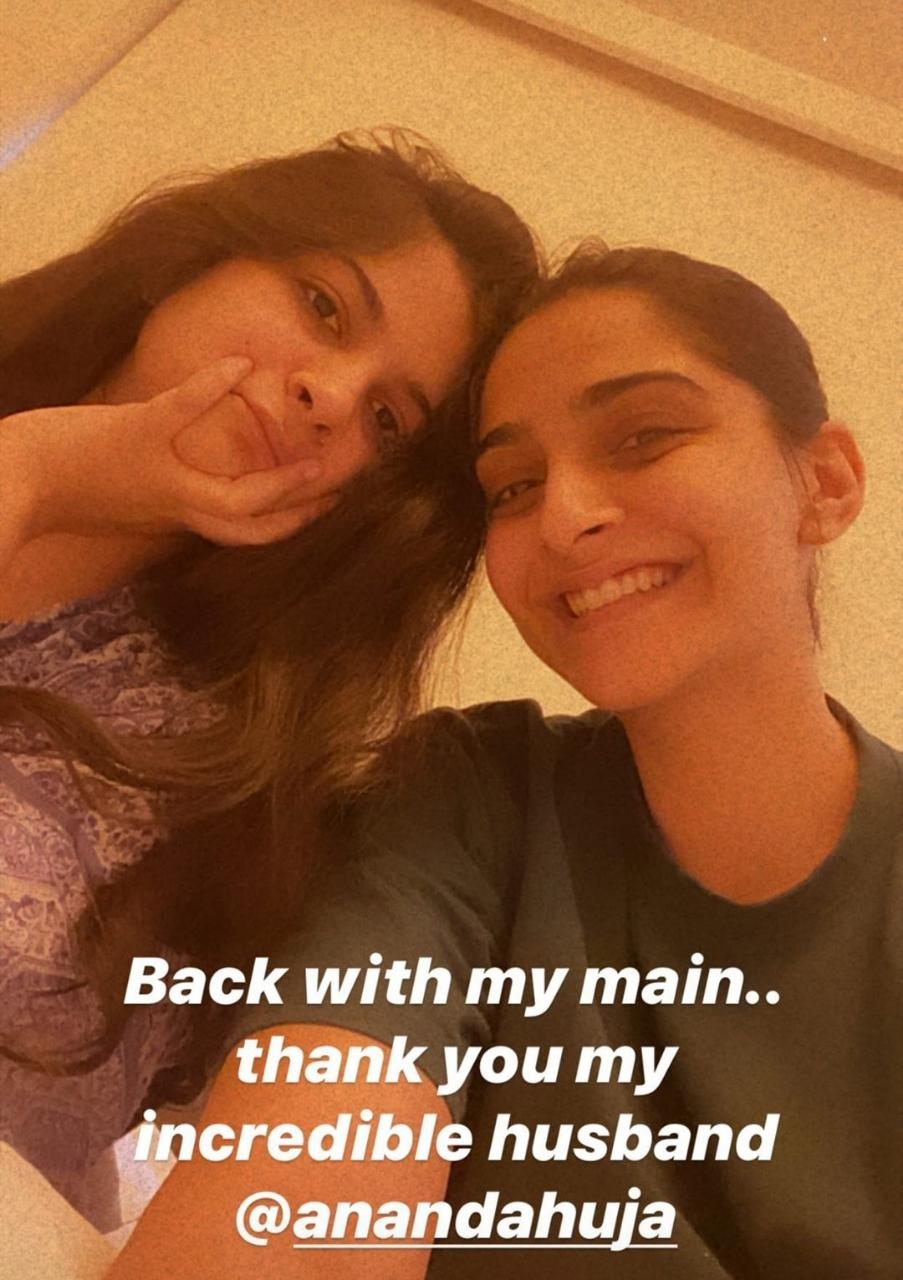 Sonam Kapoor flies back home to Mumbai ahead of birthday.