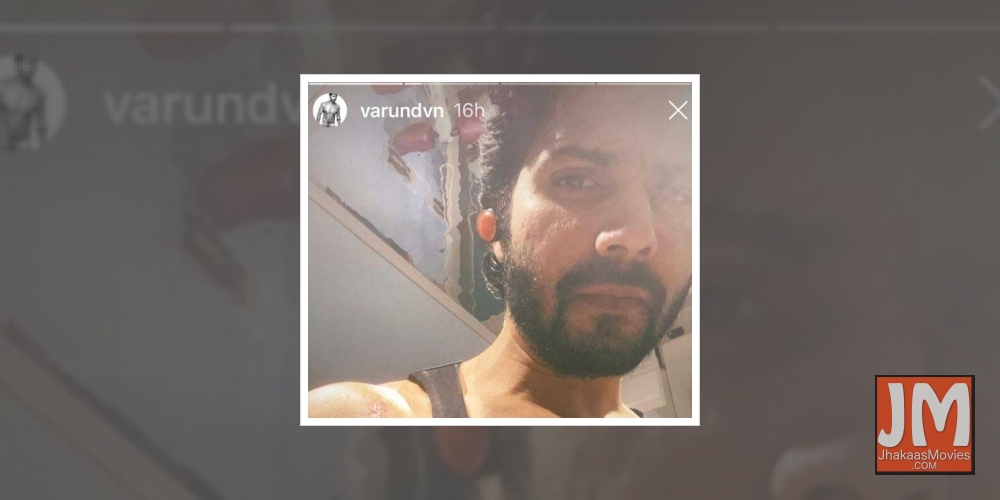 Varun Dhawan goes for 'scar tissue training'.