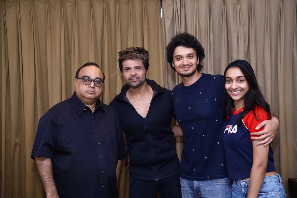 Himesh excited to compose for debut film of Mithun Chakraborty's son Namashi.