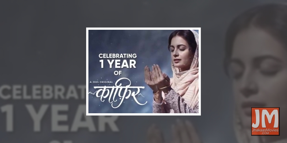 Dia Mirza celebrates as 'Kaafir' turns one.