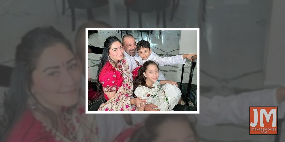 Sanjay Dutt missing his wife, kids.