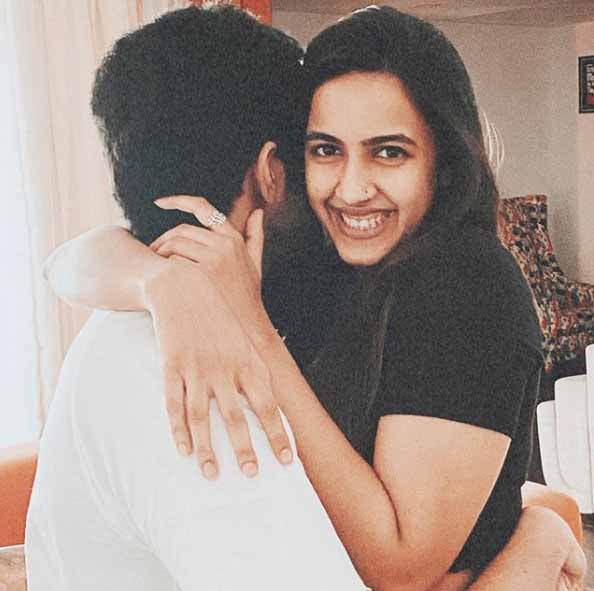 Niharika Konidela shares pictures with fiance.