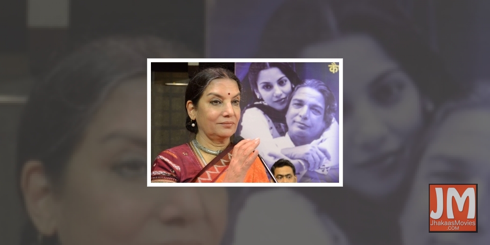 Actress Shabana Azmi.
