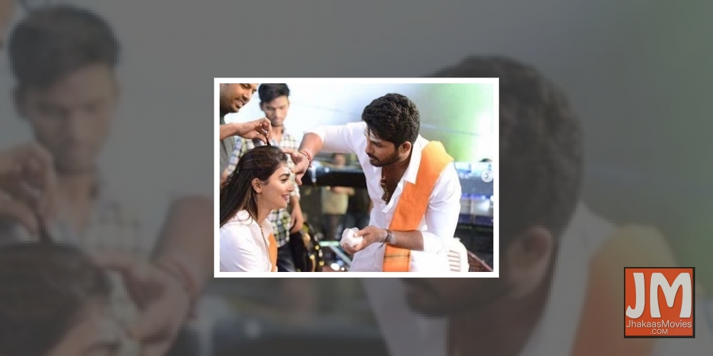 Pooja Hegde posts moments from 'Duvvada Jaggannadham' shoot.