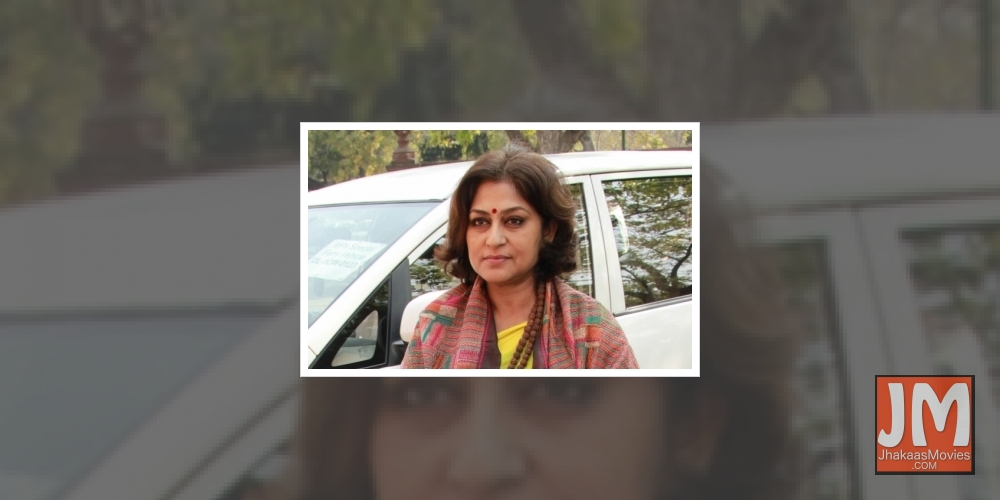 Actor-turned politician Roopa Ganguly.