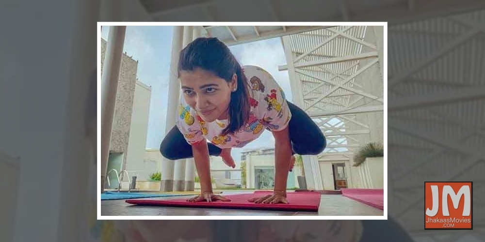 Samantha Akkineni reveals reason she loves yoga.