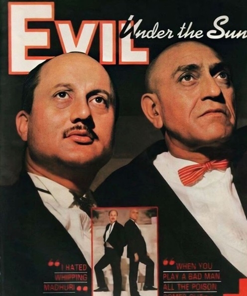 Amrish Puri would call Anupam Kher a 'naughty bachcha'.