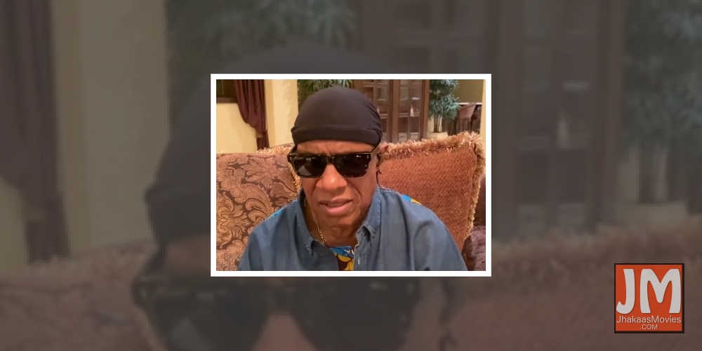 Stevie Wonder calls out Donald Trump.