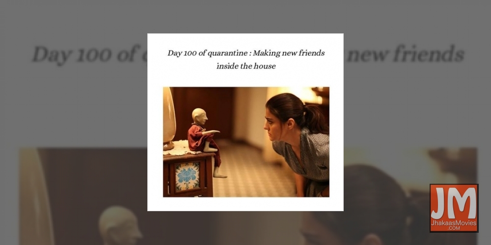 Kajol finds new friends at home.