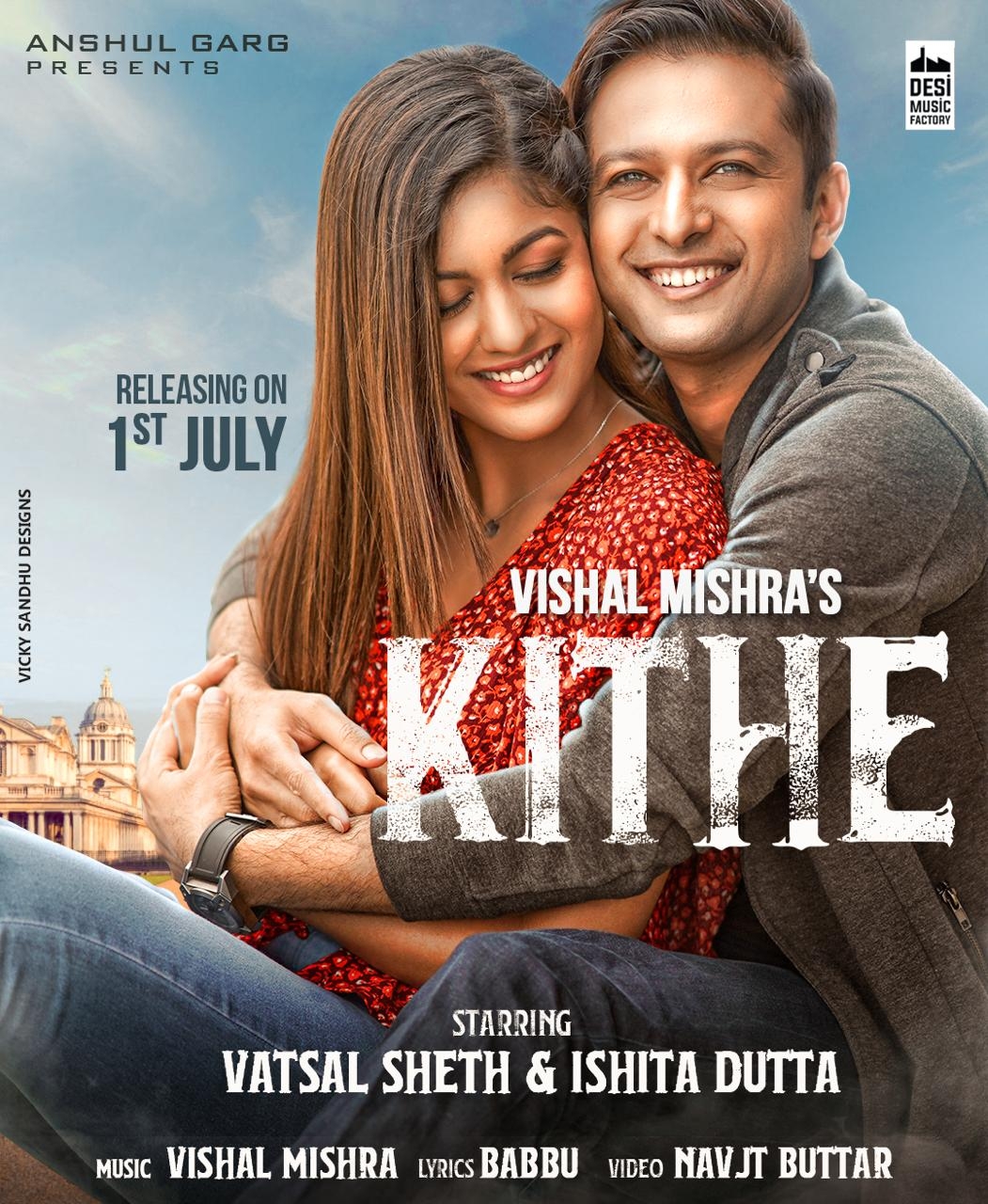Ishita Dutta, Vatsal Sheth team up for a music video again.