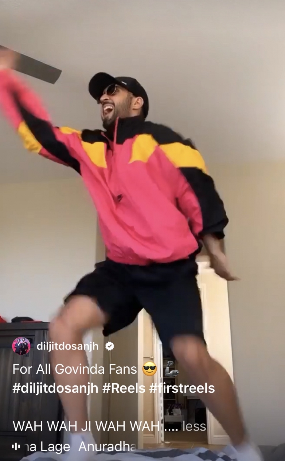 Diljit Dosanjh channels his inner Govinda in latest dance video.