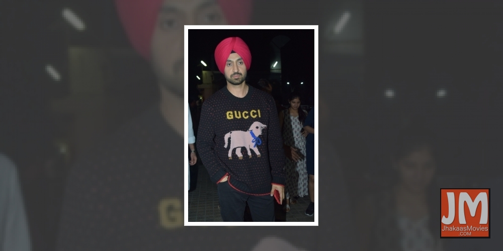 Mumbai: Singer-actor Diljit Dosanjh at the screening of his upcoming film 